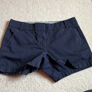 Jcrew navy shorts, size 6
